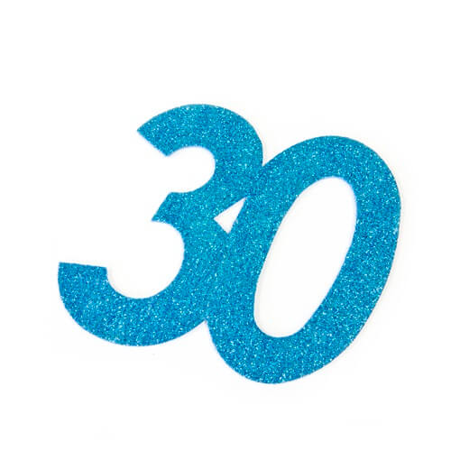 Carte Anniversaire 30 Ans Bleu