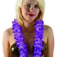 Collier hawaien violet