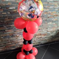 Colonne de ballons disney mickey minnie anniversaire bapteme fete