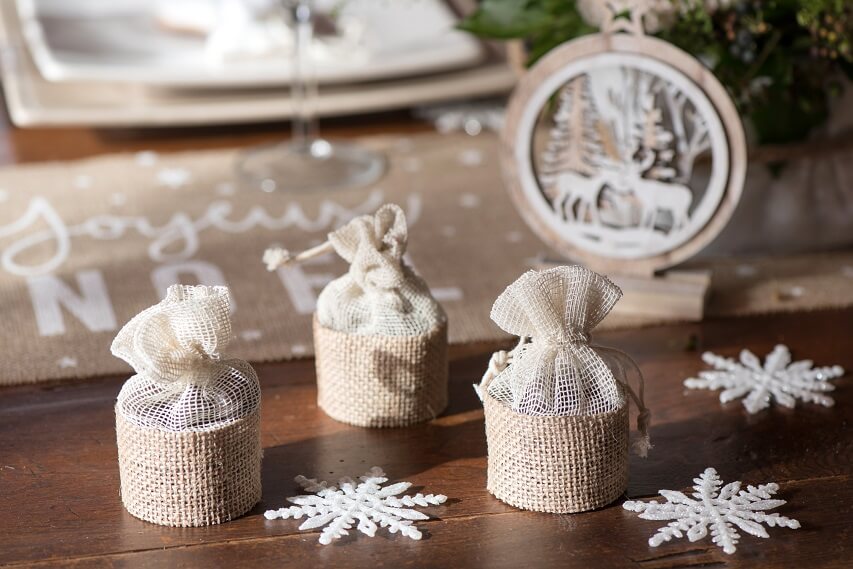 Confection de dragee avec aumoniere 1