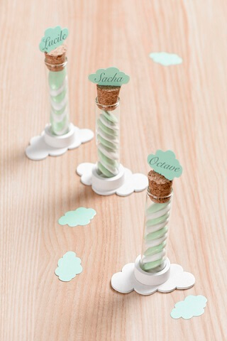 Confection de dragee avec eprouvette 10cm 2