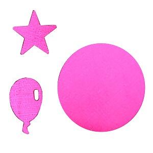 Confetti anniversaire fuchsia (x20grs) REF/4848