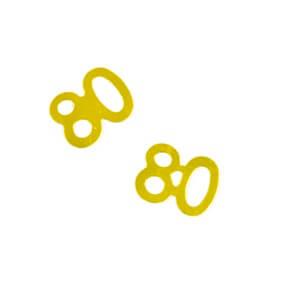 Confetti anniversaire or 80ans