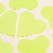 Confettis mariage coeur vert menthe (x75gr) REF/DEC538