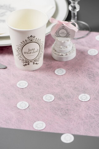 Confetti just married 1