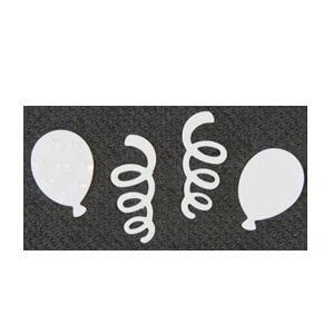 Confetti serpentin et ballon blanc (x10gr) REF/DEC667