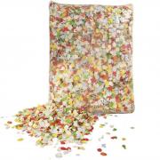 Confettis dépoussiérés multicolores Carnaval 100grs (x1) REF/31315