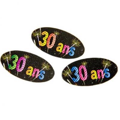 Confettis anniversaire 30ans (x15gr) REF/AA2012CH