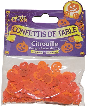 Confettis de table halloween 1