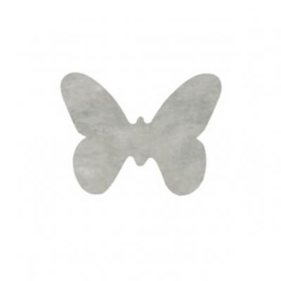 Confettis de table papillon gris