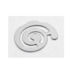 Confettis de table spirale argent (x10grs) REF/DEC463