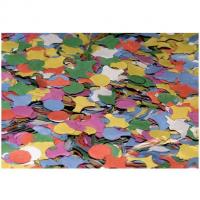 Confettis multicolore de fete carnaval