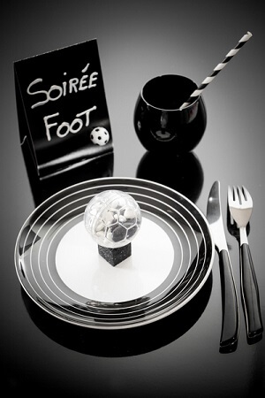 Contenant boule football