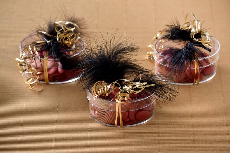 Contenant ovale pour dragee