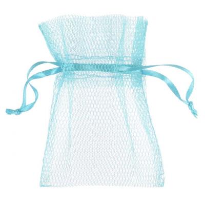 Sachet tulle bleu ciel (x10) REF/5095