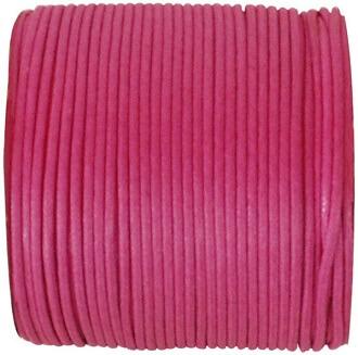 Cordon cire fuchsia