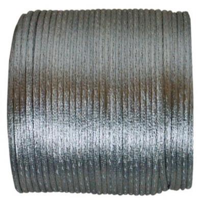 Cordon gris queue de rat 2mm x 25m (x1) REF/3117