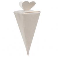 Cornet blanc mariage pour confection