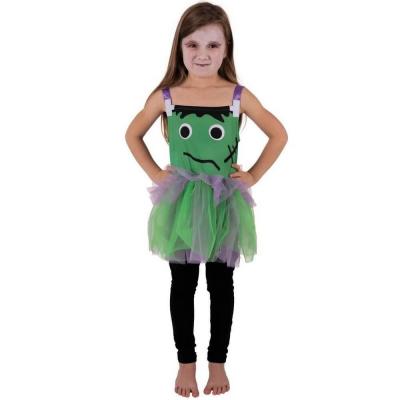 Costume Halloween fille 10 à 12 ans avec robe tutu en monstre mignon (x1) REF/22064