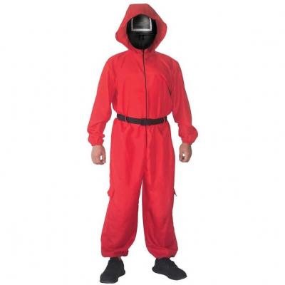 Costume adulte combinaison gardien rouge taille lxl