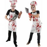 Costume adulte cuisinier sanglant halloween