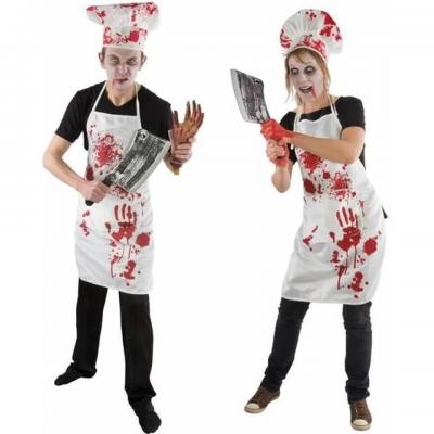 1 Costume adulte Halloween en cuisinier REF/13521 Homme ou Femme