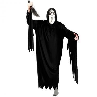 Costume adulte Halloween en fantôme tueur Scream (x1) REF/16119 Homme ou Femme
