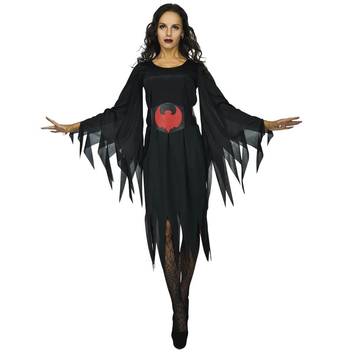 Costume adulte femme halloween en chauve souris taille l xl