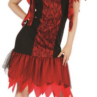 Costume adulte halloween femme diablesse