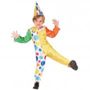 Costume enfant en Clown 3/4 ans (x1) REF/92015 Thème cirque