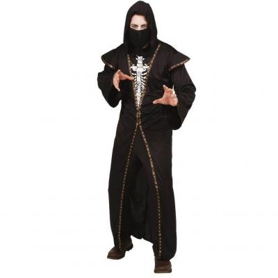 Costume homme guerrier des ténèbres S/M pour la fête d'Halloween (x1) REF/22135