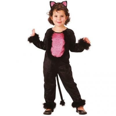 Costume enfant fille chat 1 a 2 ans