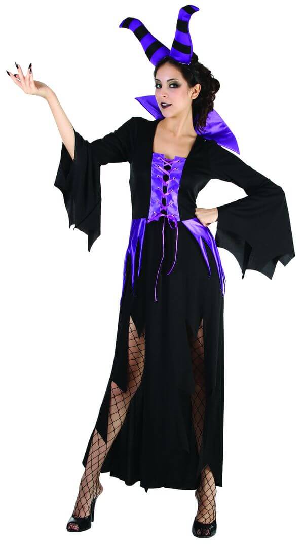 Costume femme sorciere malefique