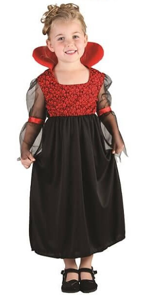 Costume fille halloween vampire