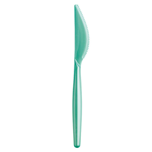 Couteau plastique tiffany perle