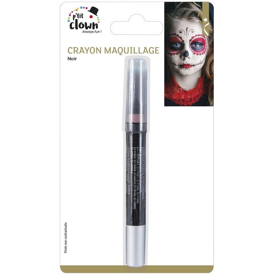 Crayon maquillage noir UV 3 g : Deguise-toi, achat de