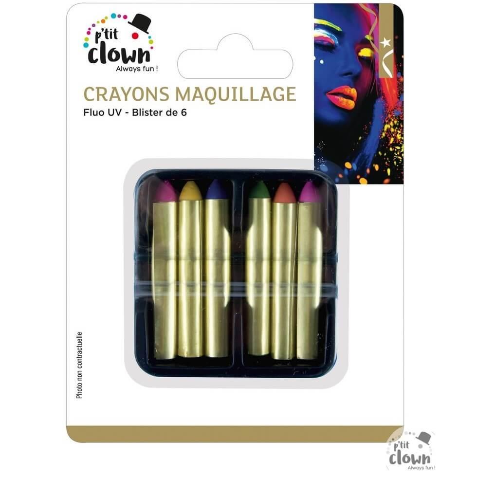 Crayons à maquillage - Argenté/multicolore - ENFANT