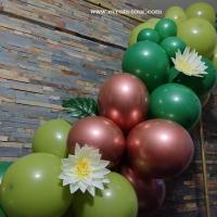 Decoration arche de ceremonie photobooth ballon organique