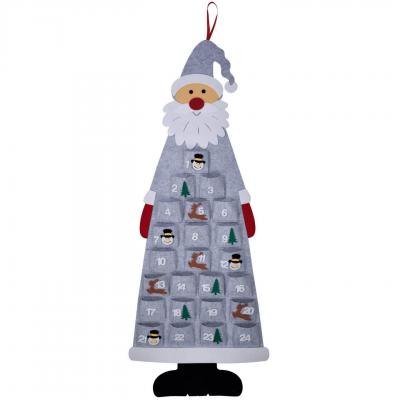 Decoration avec calendrier de lavent pere noel