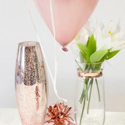 Poids metal rose gold pour ballon a helium