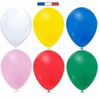 Decoration ballon latex naturel fabrication francaise multicolore