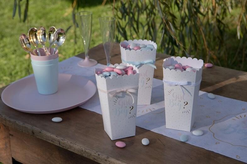 Cadeau de naissance fille Cornet surprise - Babys Cakes e-Boutique