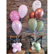 Décoration d'un bouquet de ballons avec Hélium REF/PES-326