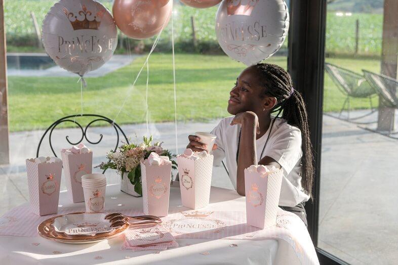 Decoration candy bar anniversaire princesse