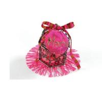 Decoration de dragee fuchsia et marron