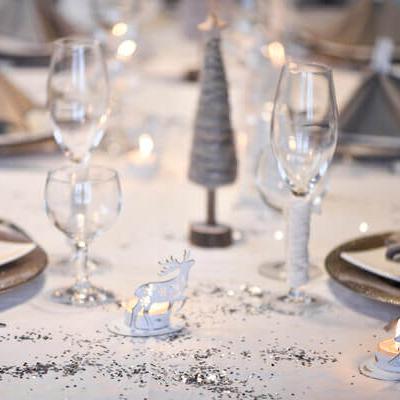 Decoration de noel argent 1