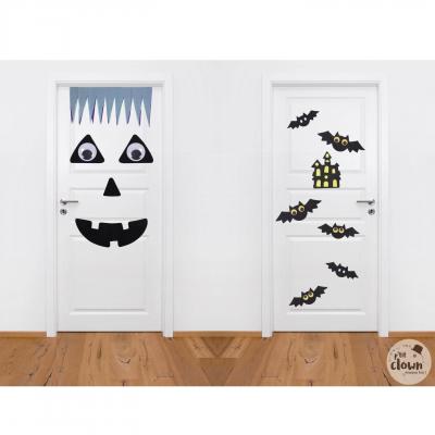 Decoration de porte halloween