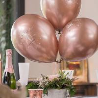 Decoration de salle 20 ansanniversaire rose gold