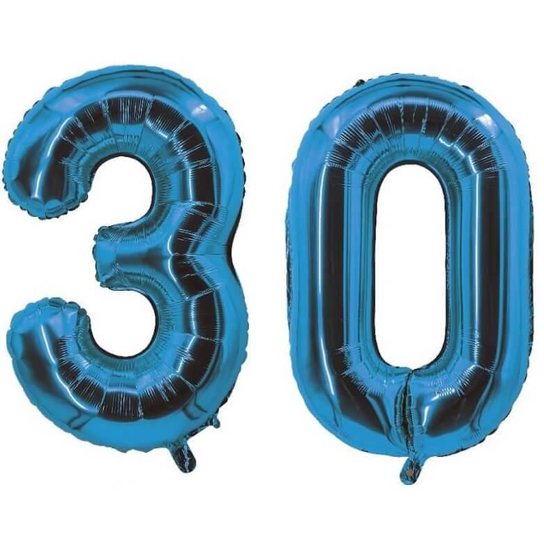 Ballons anniversaire 30 ans - Déco anniversaire 30 ans