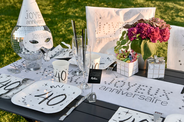 Decoration de table anniversaire 1